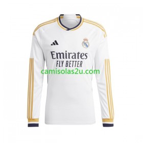 Camisolas de futebol Real Madrid Equipamento Principal 2023/24 Manga Comprida